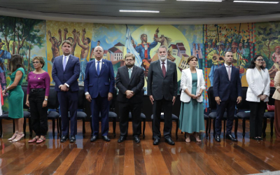 Cerim&ocirc;nia de certifica&ccedil;&atilde;o foi realizada no Audit&oacute;rio Vivaldi Moreira, na sede do Tribunal - Foto: Divulga&ccedil;&atilde;o/TCEMG